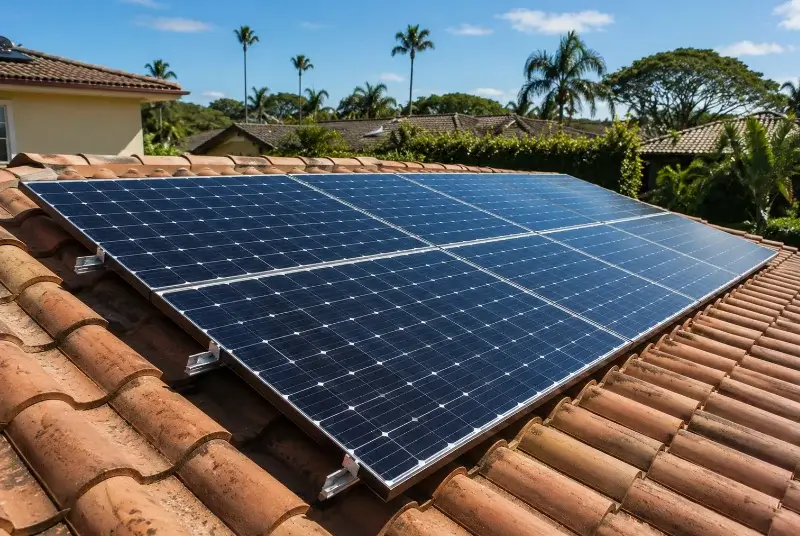 Installation de panneaux solaires à Eygaliers